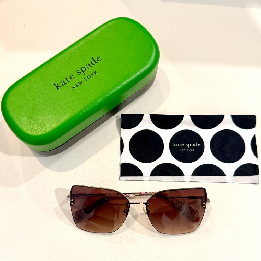 kate spade Ariella/G/S 58 mm Butterfly Sunglasses